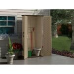 2 ft. 9 in. W x 2 ft. D Plastic Vertical Tool Shed - Image 2