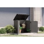 Outdoor Resin Horizontal Storage Shed - Image 2