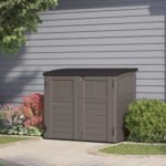 Outdoor Resin Horizontal Storage Shed - Image 3